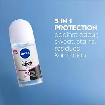 Deodorant Rool On & Invisible Black White İpeksi Kadin 50ML