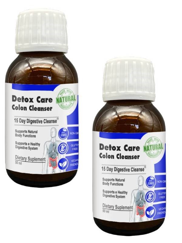 Detox Care Yeme Sonrası Ferahlık Hissi İçin Destek Şurubu 50 ml x 1 adet+Super Slım
