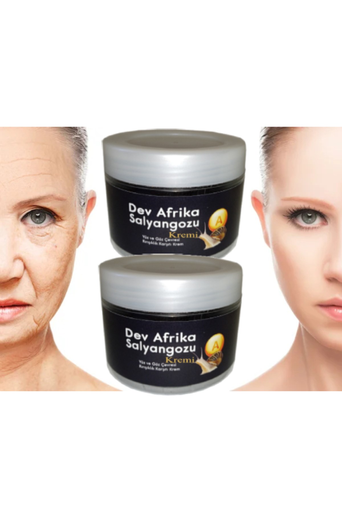 Dev Afrika Salyangoz Yüzde Karısıklık Karsıtı Bakım Kremi 100 ml X 2 adet