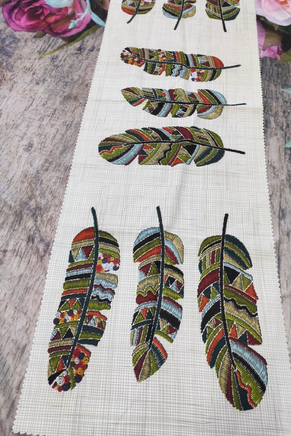 Dijital Baskılı Runner 40x140cm