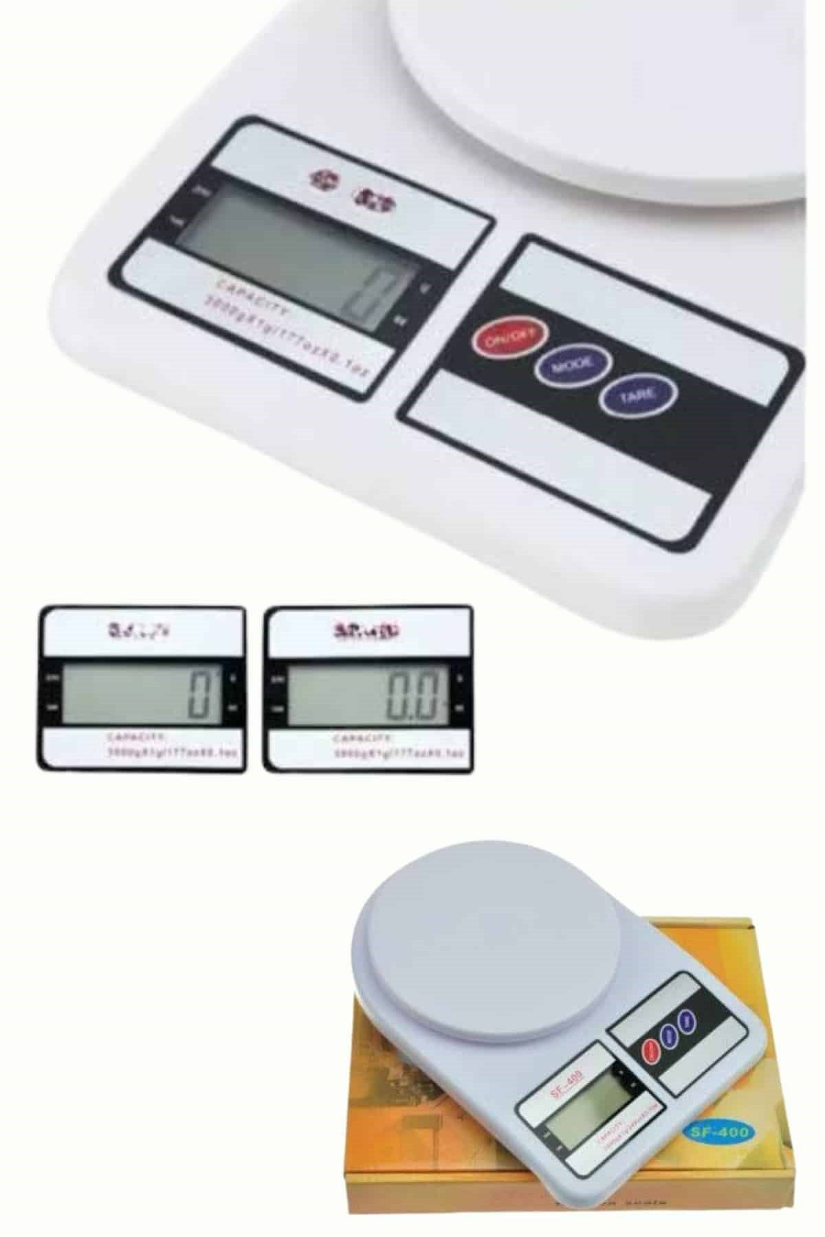 Dijital Hassas 10 Kg Mutfak terazisi tartısı LCD Ekran Mutfak Tartısı
