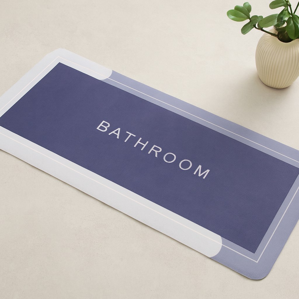 Dikdörtgen Su Emici Banyo Paspası 116 x 37.5 cm (Elastik)