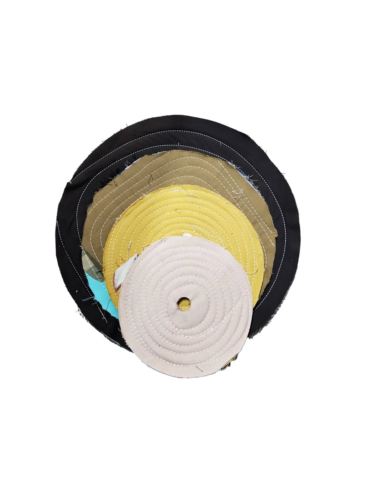 Dikişli Polisaj Fırça Bezi 350 mm