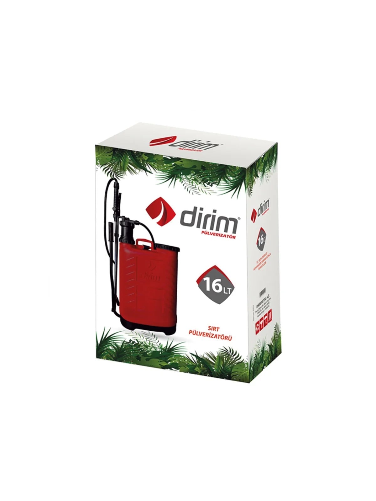 Dirim İlaçlama Pompası 16 Lt