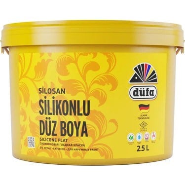 Dış Cephe Duvar Boyası 2.5 Lt Silikonlu Yapı