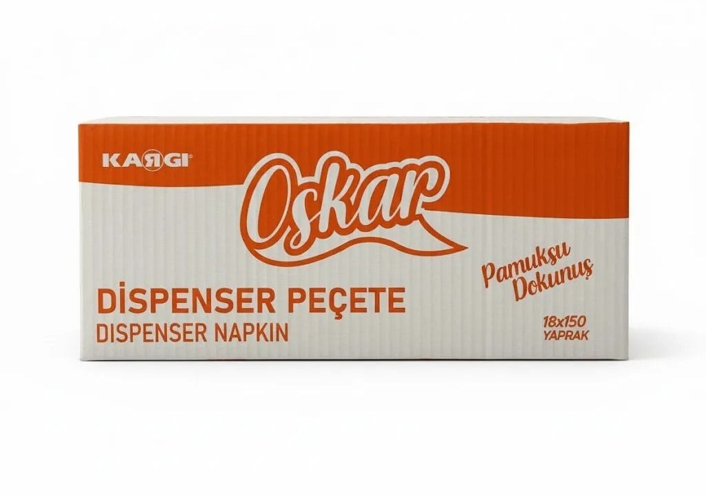 Dispenser Peçete | 150'li Ambalaj | 18'li Koli