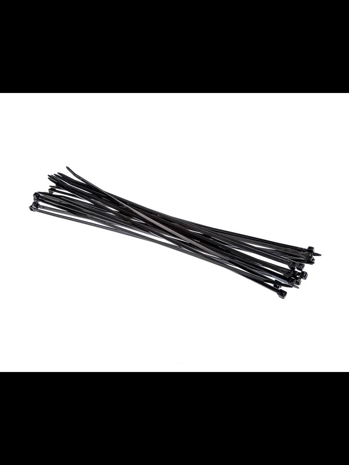 DMX Kablo Bağı Cırt Kelepçe Siyah 8x300 DMX4309