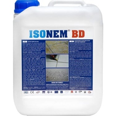 Doğal görüntü koruyan şeffaf zemin su yalıtımı, 5 litre