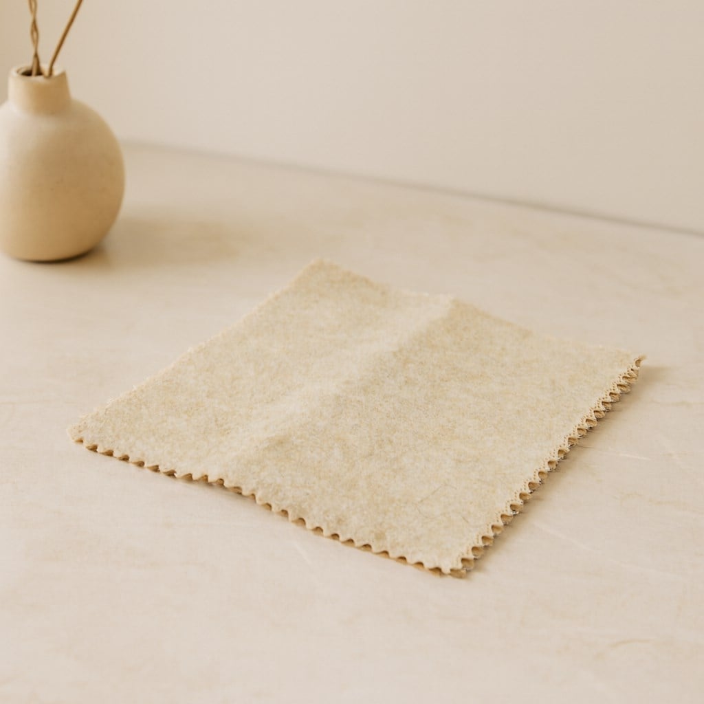 Doğal Kabak Lifi Temizlik Bezi 3lü 25x25 cm