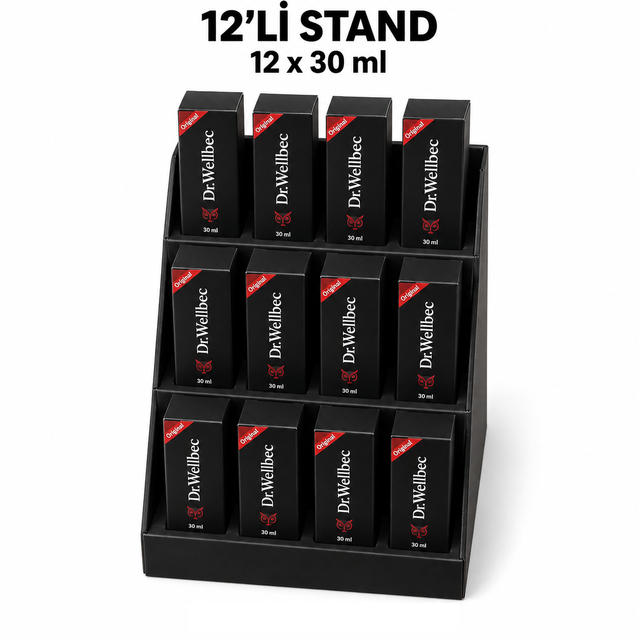 Dr. Wellbec Özel Anlar İçin Erkek Bakım Spreyi 30 ml 12'li Stand