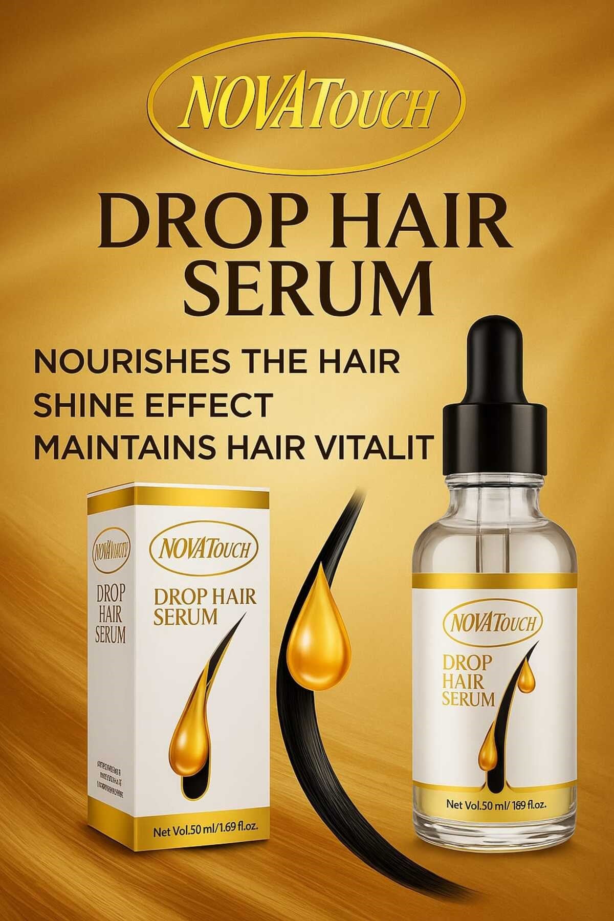 Drop Hair Serum(keratin Onarici Saç Bakim Serumu) 50 Ml