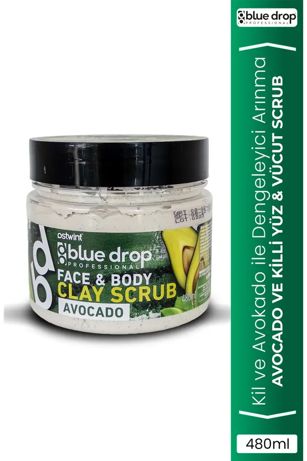 Drop Yüz Ve Vücut Peeling Killi Sirkeli 480 Ml