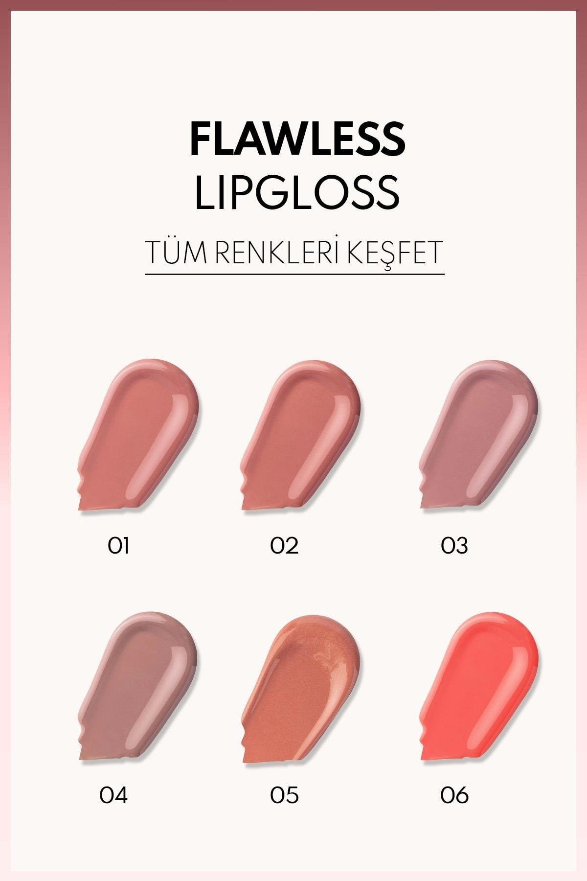 Dudak Parlatici & Flawless Lipgloss No: 05