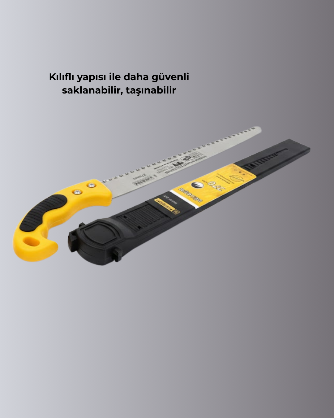 Düz Bıçaklı Budama Testeresi Kılıflı Güvenli Tasarım