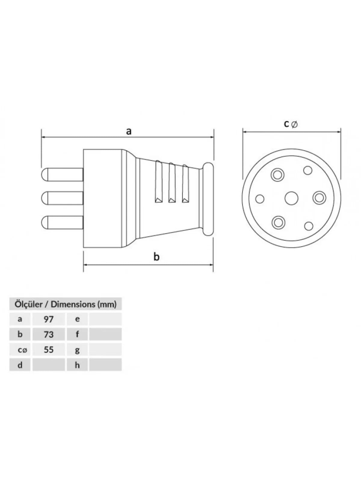 Düz Fiş BK1-2504-4011