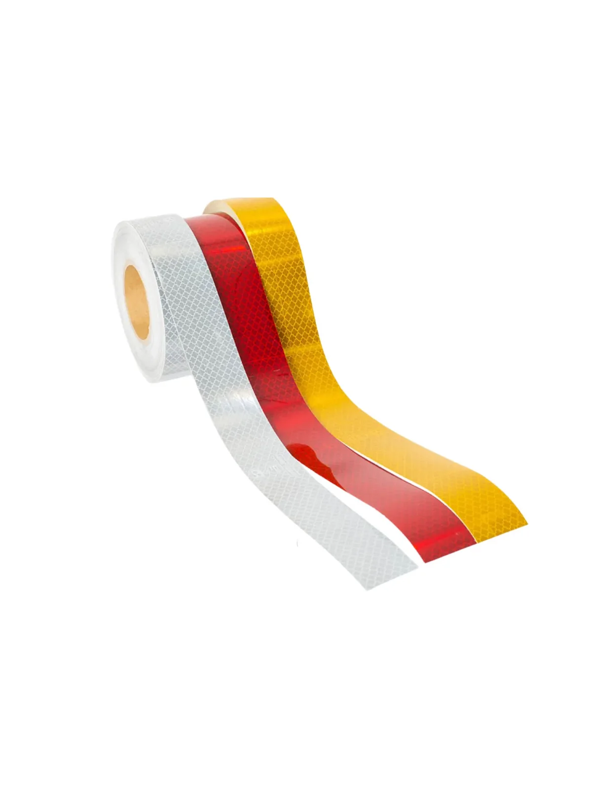 E49 Belgeli Sarı Şerit Reflektör 50mm x 50mt