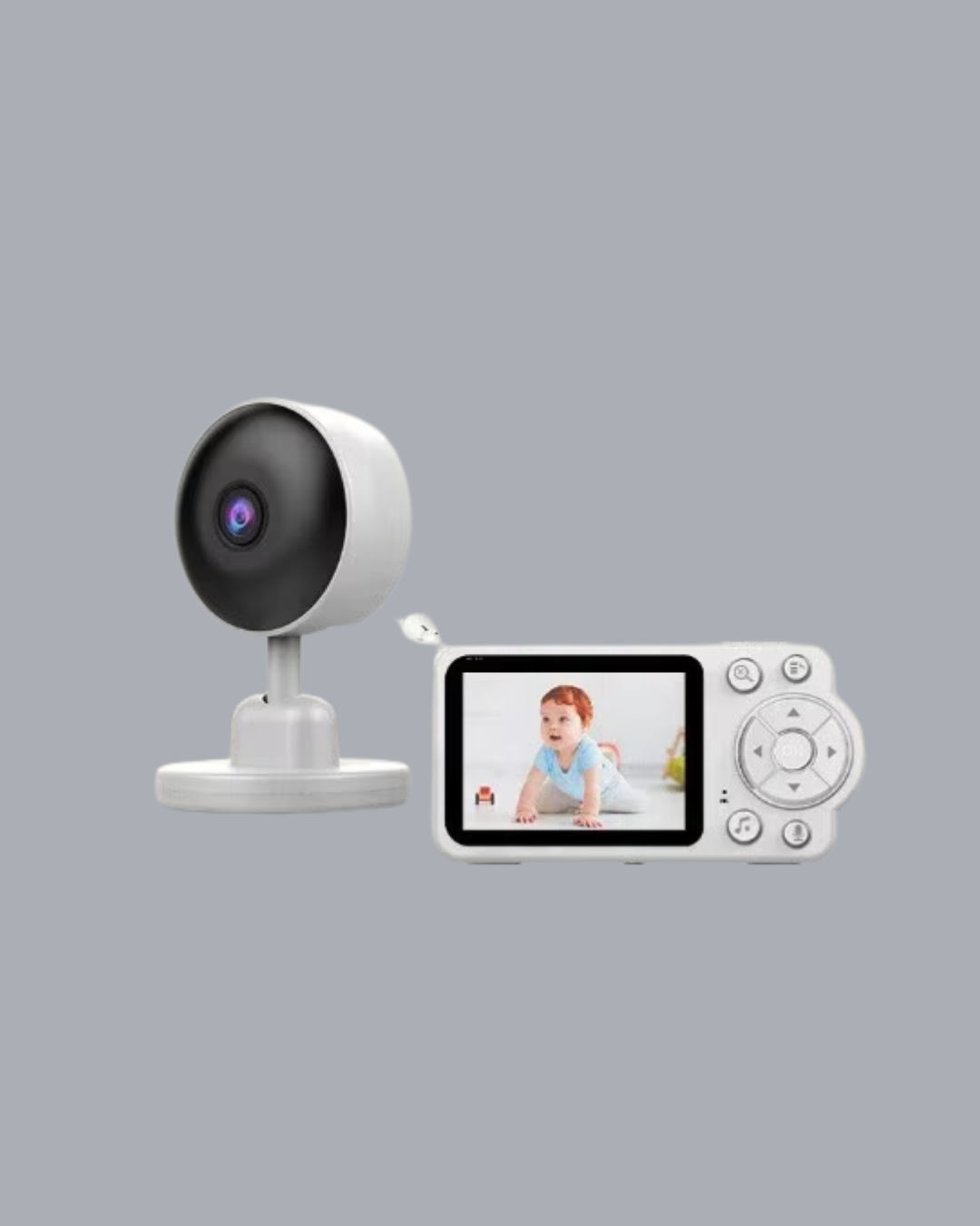 Ebeveyn Kontrollü 2.8 İnç Bebek Monitörü Güvenli İzleme