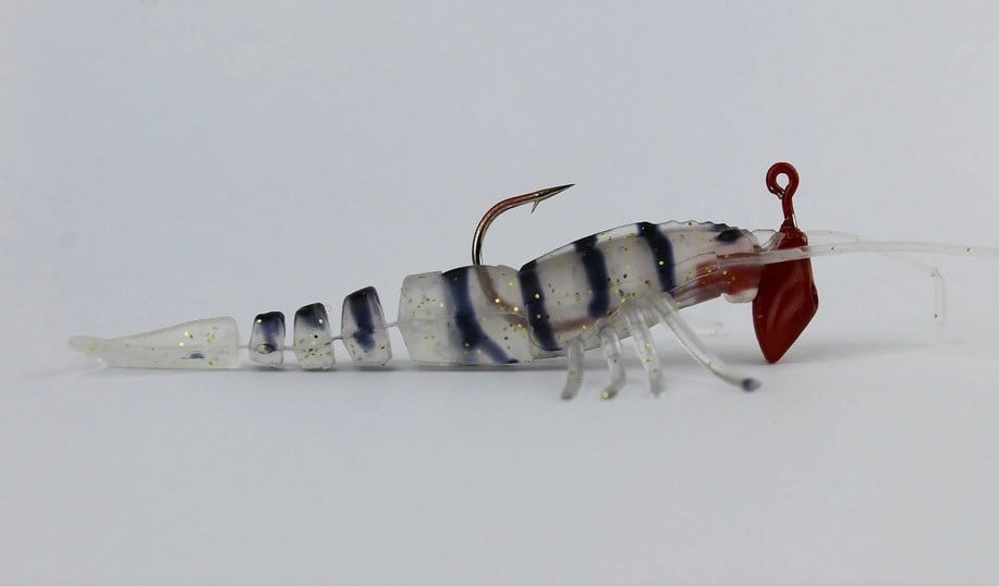 Ecotackle Melagues 7.9cm İğnesiz Paketsiz Silikon Karides - COL:07