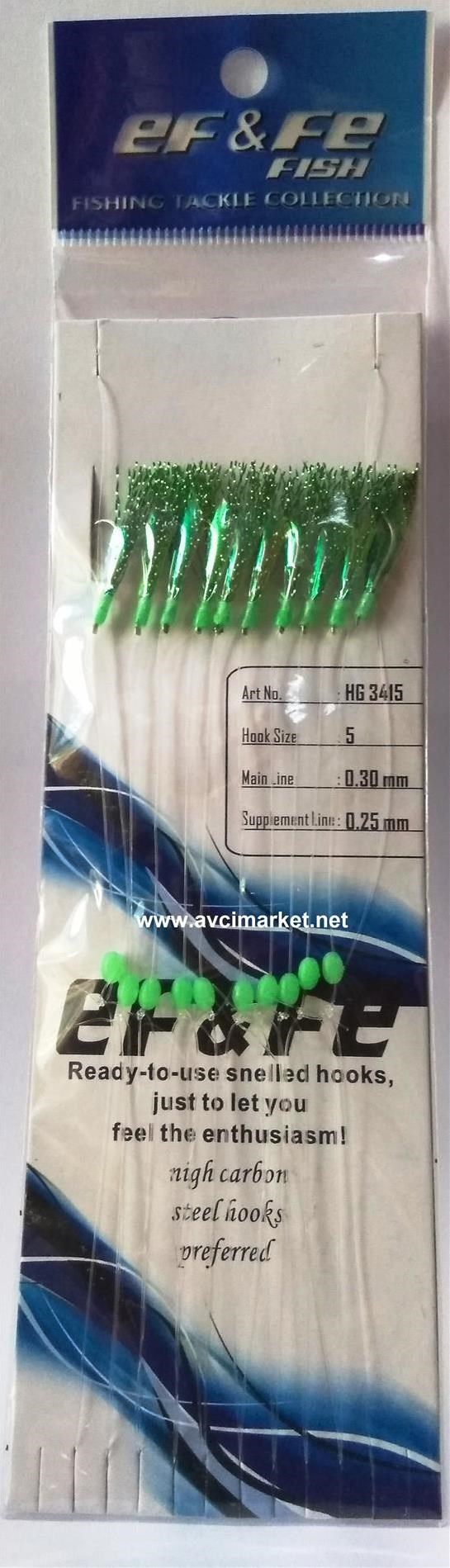 EFFE ÇAPARİ SABİKİ 10lu HG3415 - NO-7 - AVC00596-İĞNE NO-NO-7