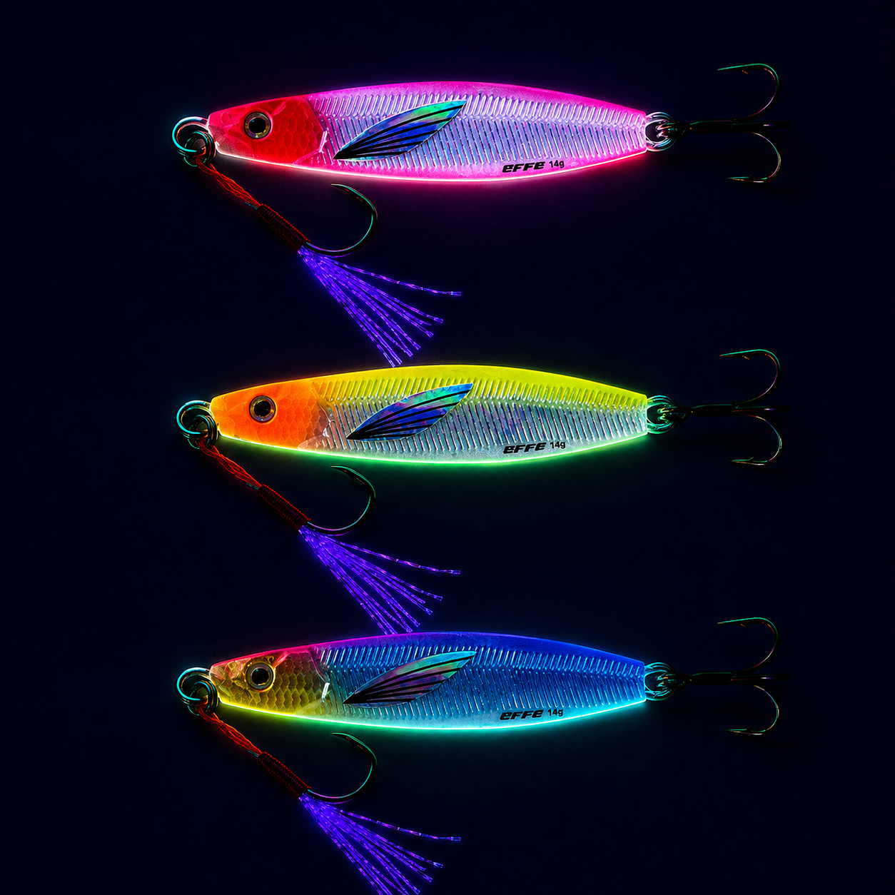 Effe HG1898 Lrf Mini Casting Trio Jigs Seti - 10 GR