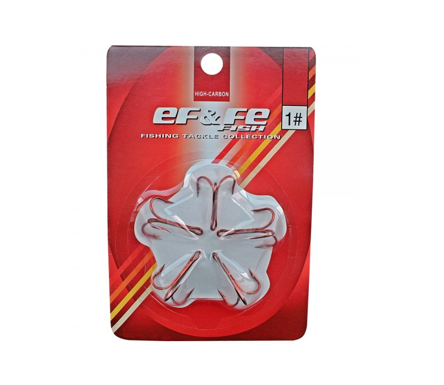 EFFE OLTA İĞNESİ 3215 ÜÇLÜ KIRMIZI İĞNE 5 li Paket - NO-4
