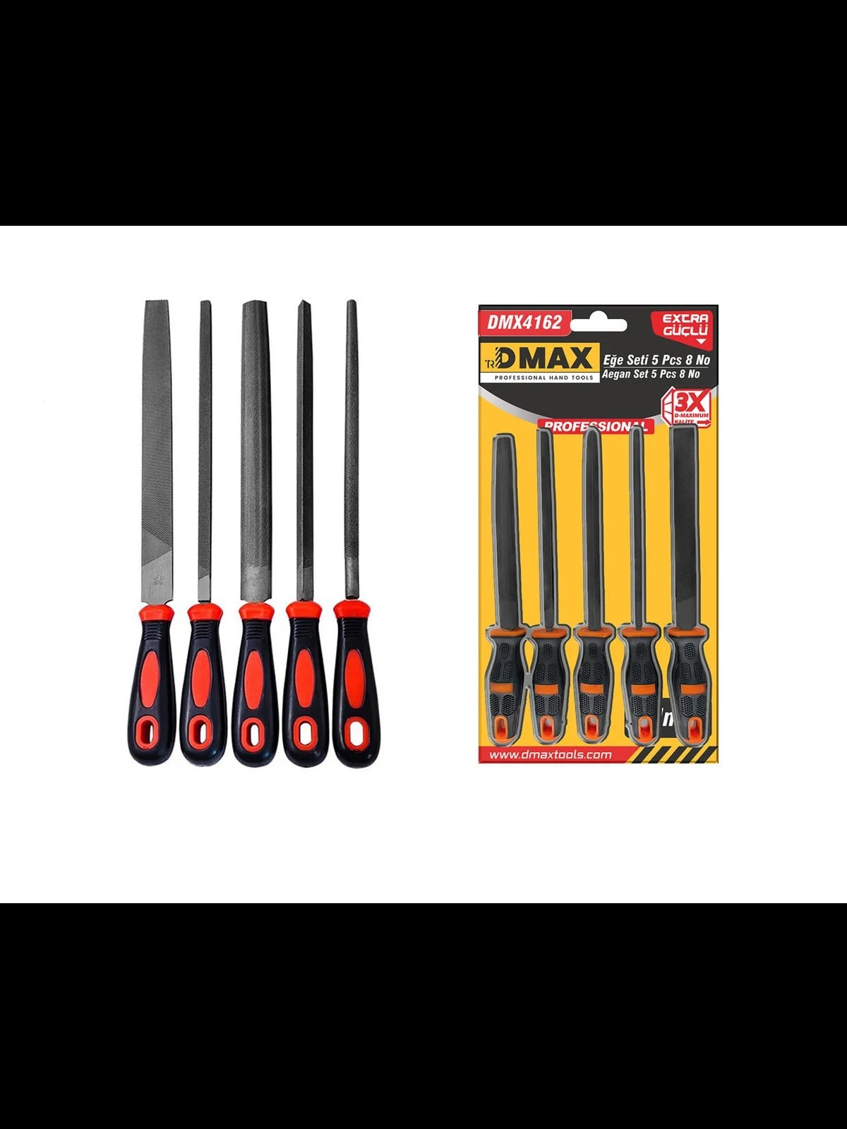 Eğe Seti 5 Parça DMX4162