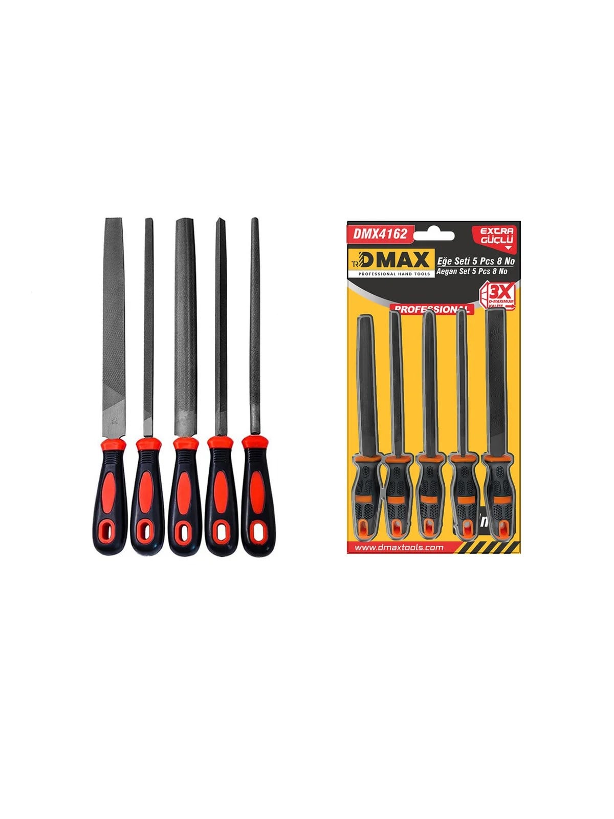 Eğe Seti 5 Parça DMX4162