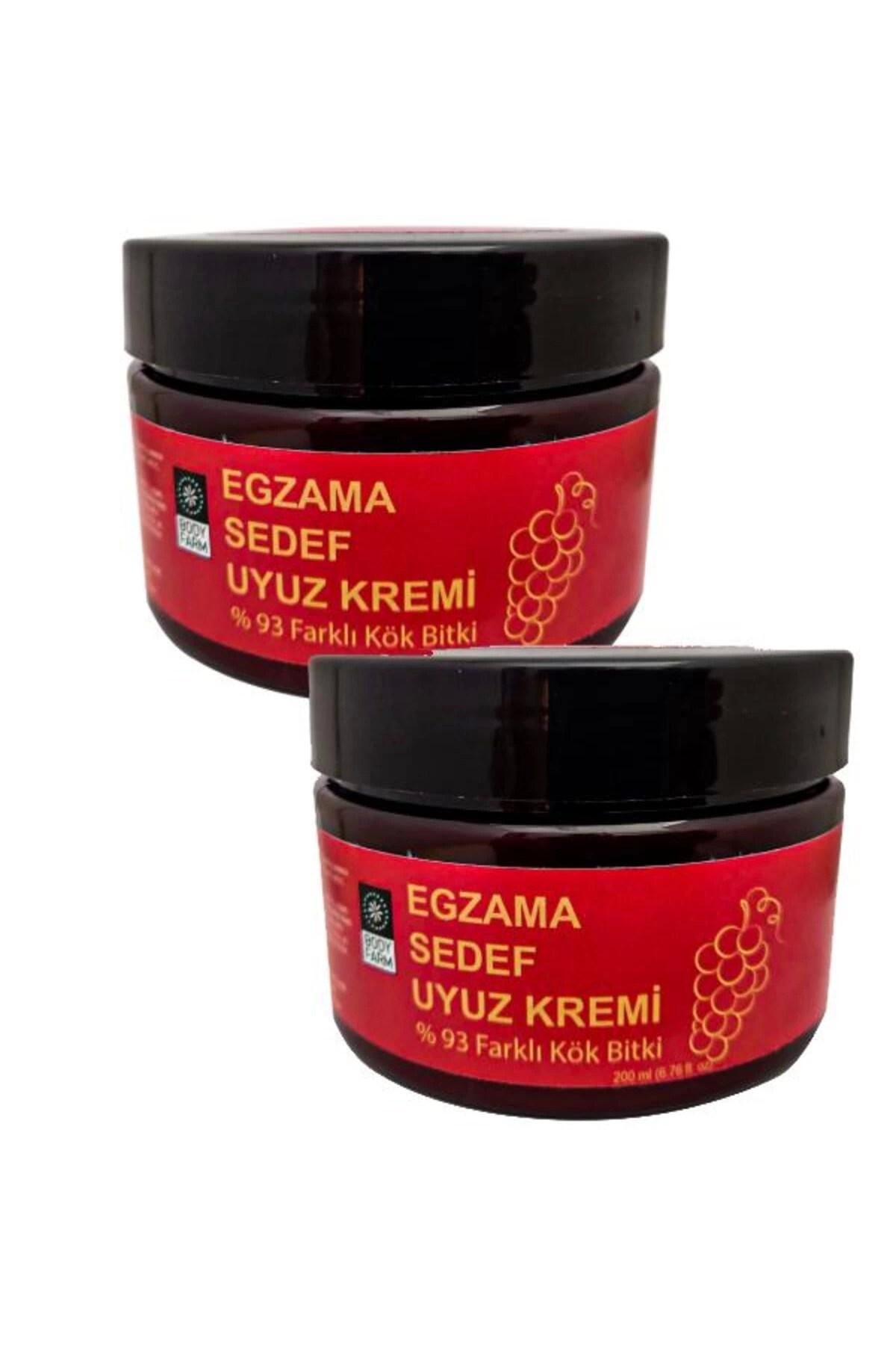 Egzamaya Sed.efe Ve Kaşıntılarnıza Karşı %93 Farklı Kök Bitkiden Krem 200ml 2 Adet