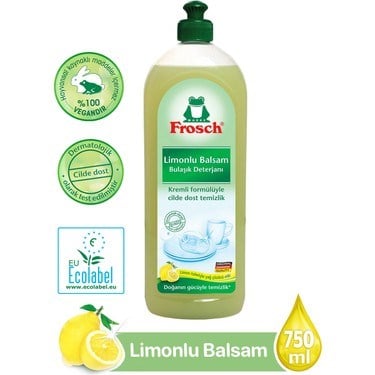 Ekolojik Limonlu Bulaşık Deterjanı 750 ml Cilde Dost
