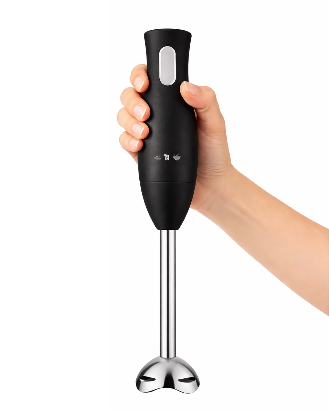 El Blenderı Paslanmaz Çelik Metal Ayaklı Ergonomik Tasarımlı Mutfak Blender