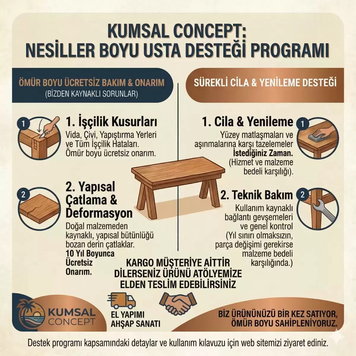 El Yapımı Masif Ağaç Ceviz Renk Ahşap Sandık 37X15X20 Cm Kulplu Saklama Kutusu Büyük