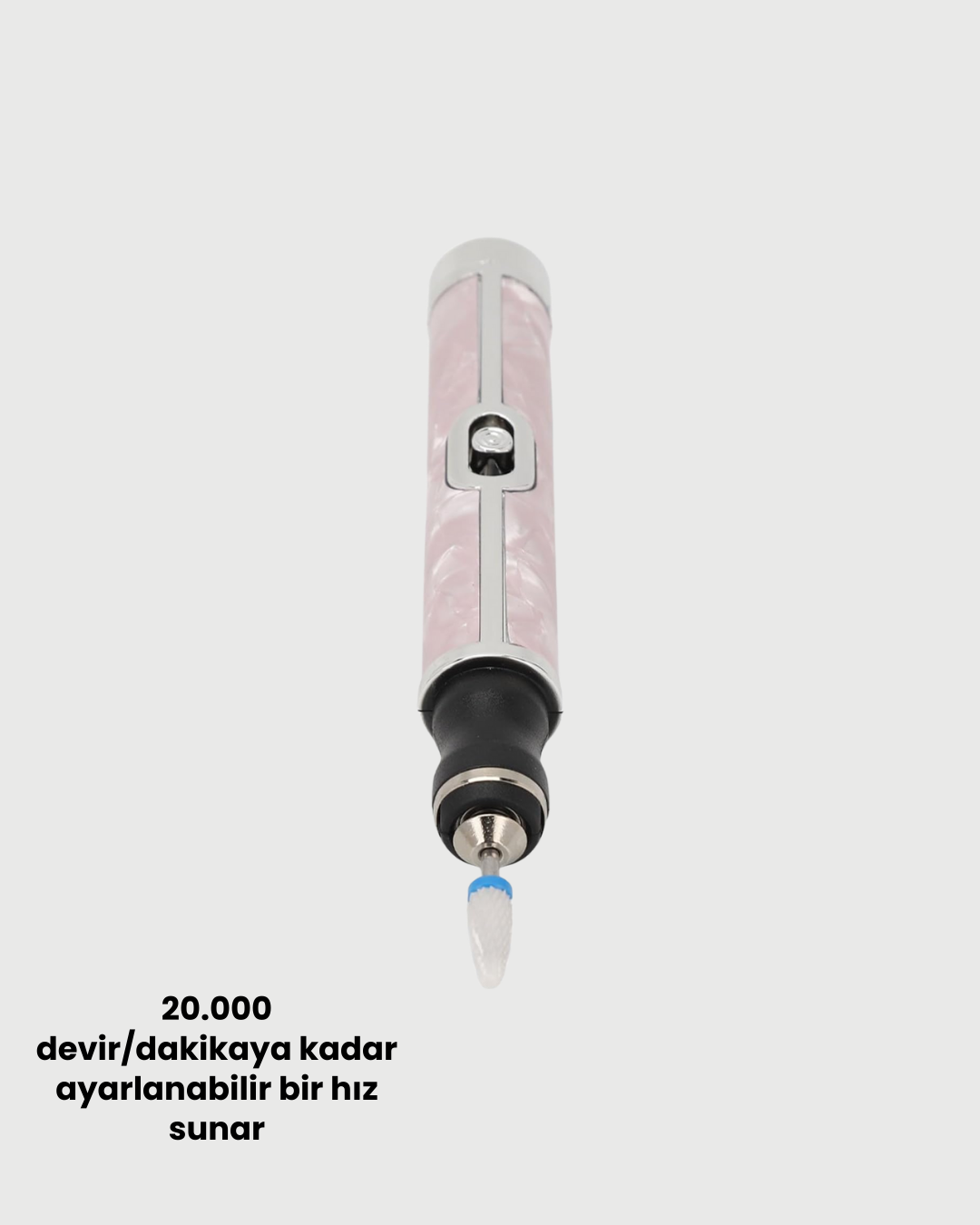 Elektrikli Tırnak Törpüsü Ayarlanabilir Hızlı Manikür Pedikür Cihazı
