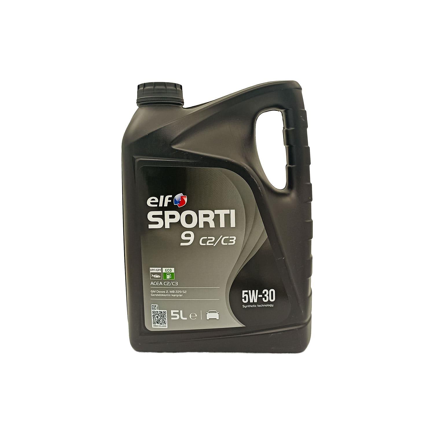 Elf Sporti 9 C2/C3 5W-30 5 LT