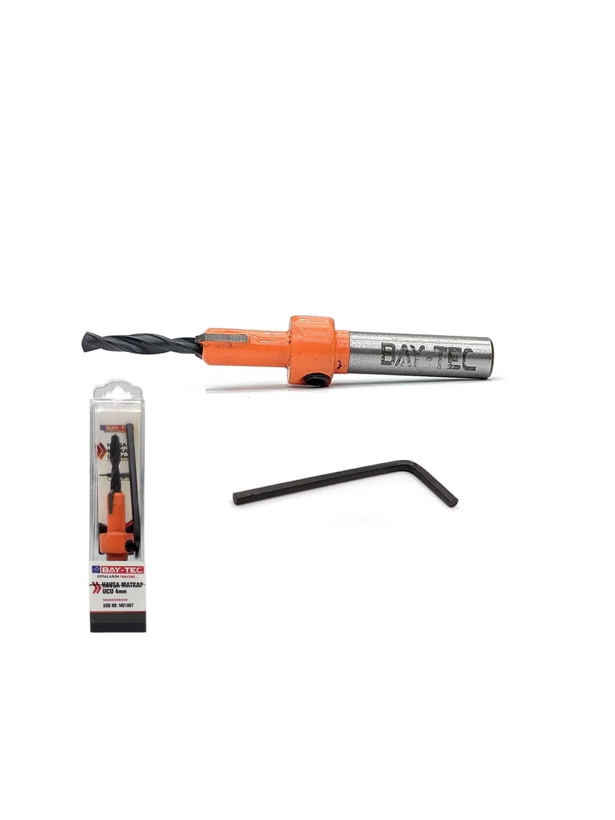 Elmaslı Havşa Matkap Uç 4mm MU1807