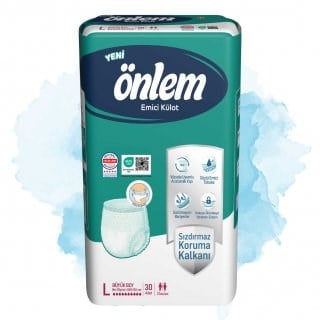 Emici Külot - L - 120 Adet, 4 Paket