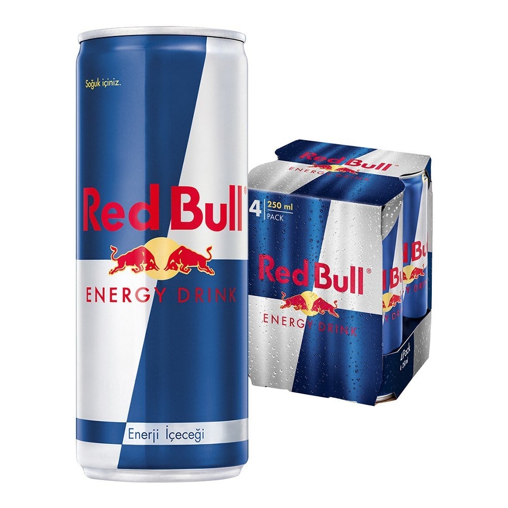 Enerji İçeceği 4 Adet 250 ml Paket