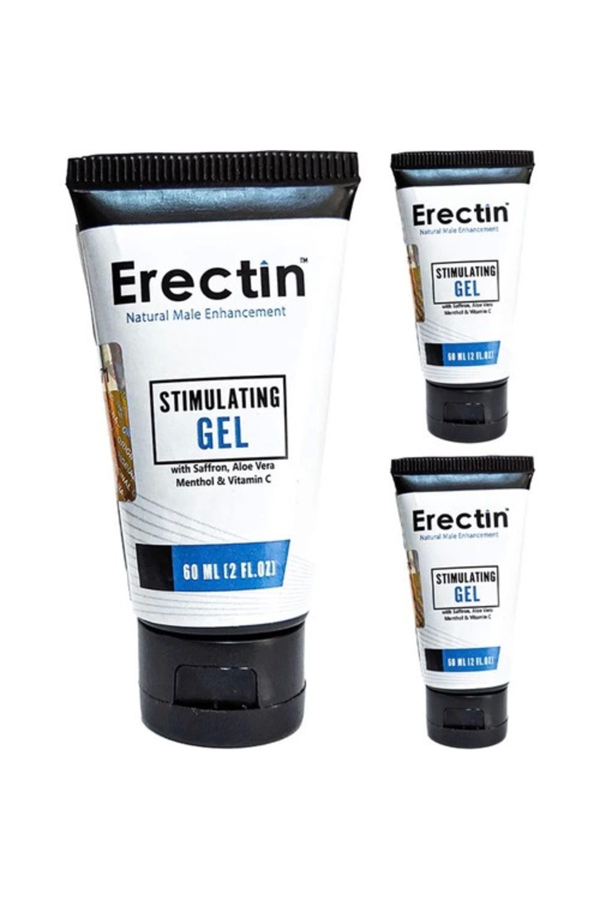 Erectin Erectin 60 ml 3 Kutu Cxnt / Erkekler Için Gel