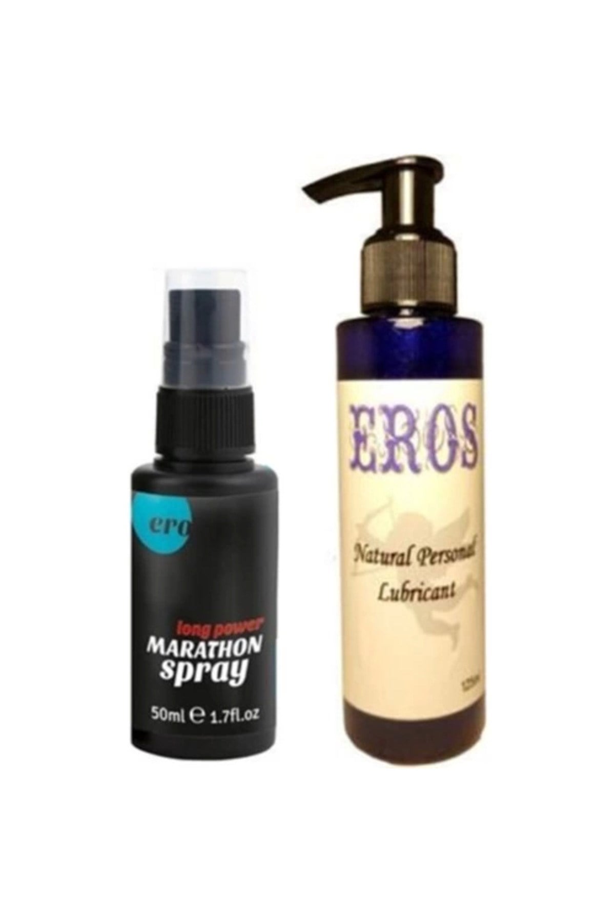 Ero Marathon Erkeklere Daha Uzun Süre Sprey 50 Ml + Eros 125ml Lubricant Gel