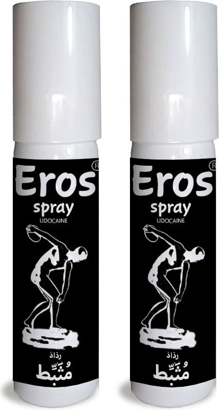 Eros Black *de.lay Spray* 2 Adet Erkeklere Geci.ktirici Sprey 20 ml