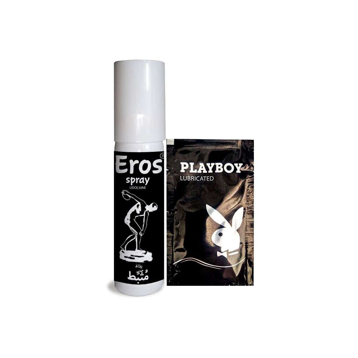 Eros Erkeklere Özel Zaman Stop Spreyi 20 ml  (Black) + KaydırıcıJel