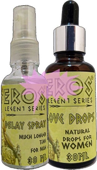 Eros Legent Erkeklere Geciktiricisprey 30 ml + Soğuk Kadınlara Içecek 30 ml