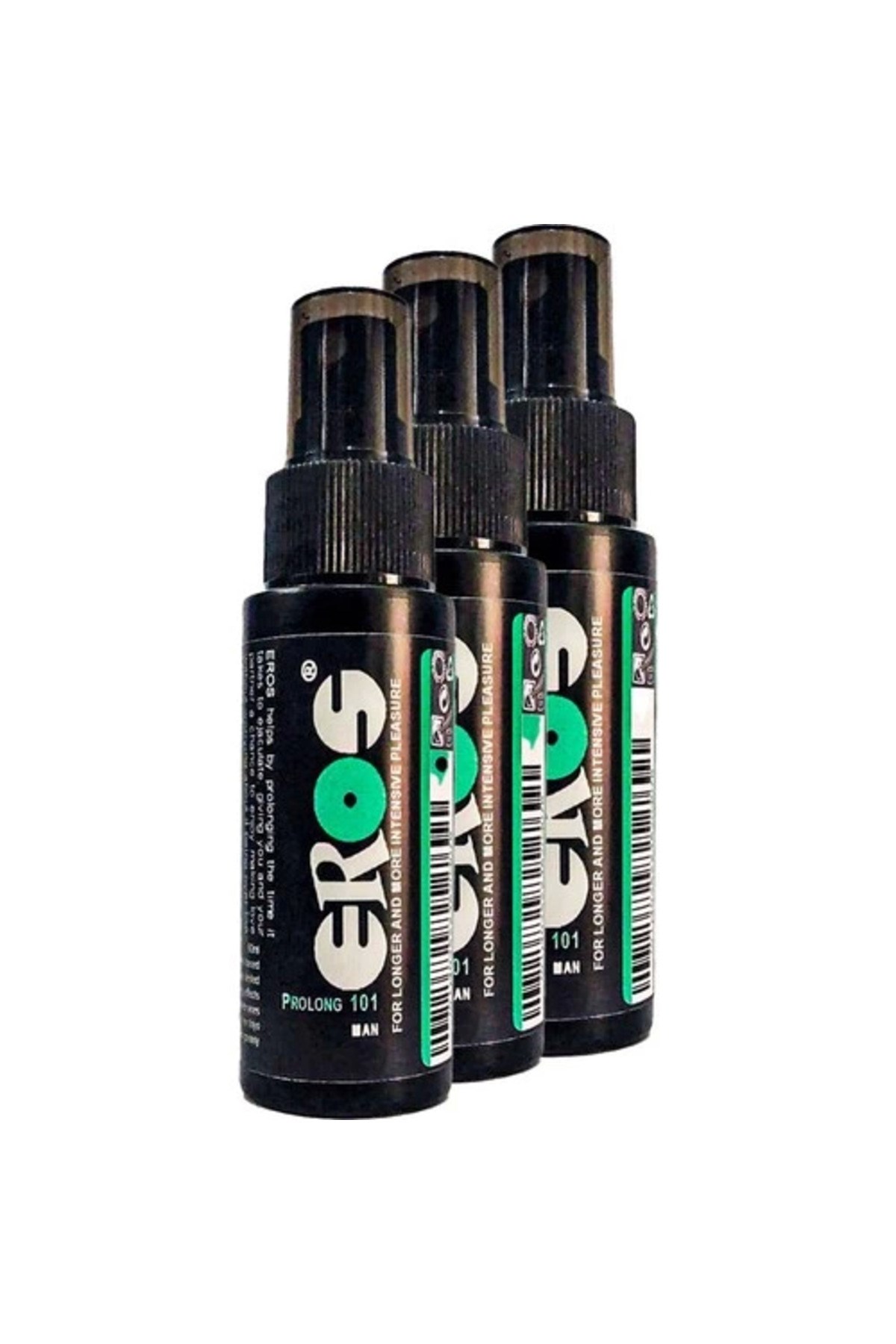 Eros Pro 101 3'lü Ad.  Büyük Boy 60 ml Yetşkin Erkeklere Özel 2'li