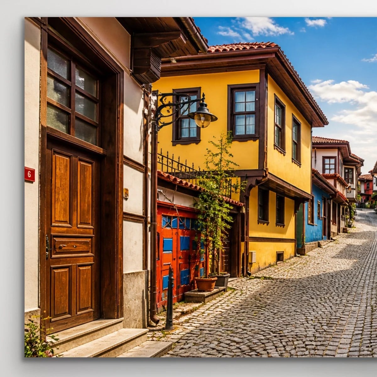 Eskişehir Odun Pazarı Kanvas Tablo 60X120 CM