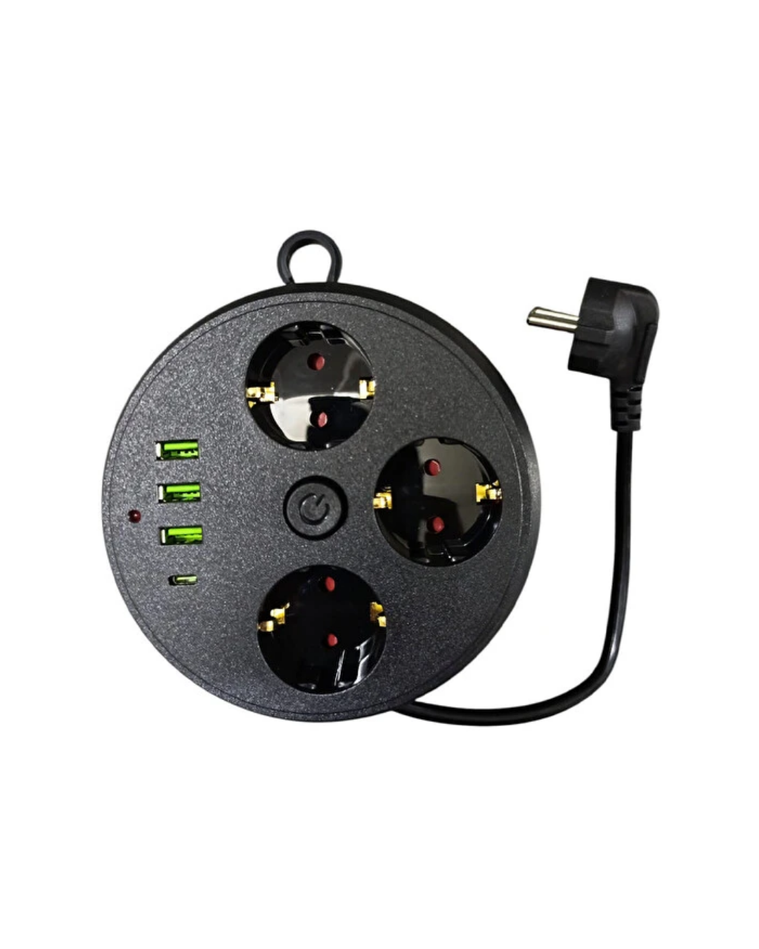 Ev Ofis İçin Çoklu Priz 3 Priz 3 USB Type C Güvenli Enerji Yönetimi