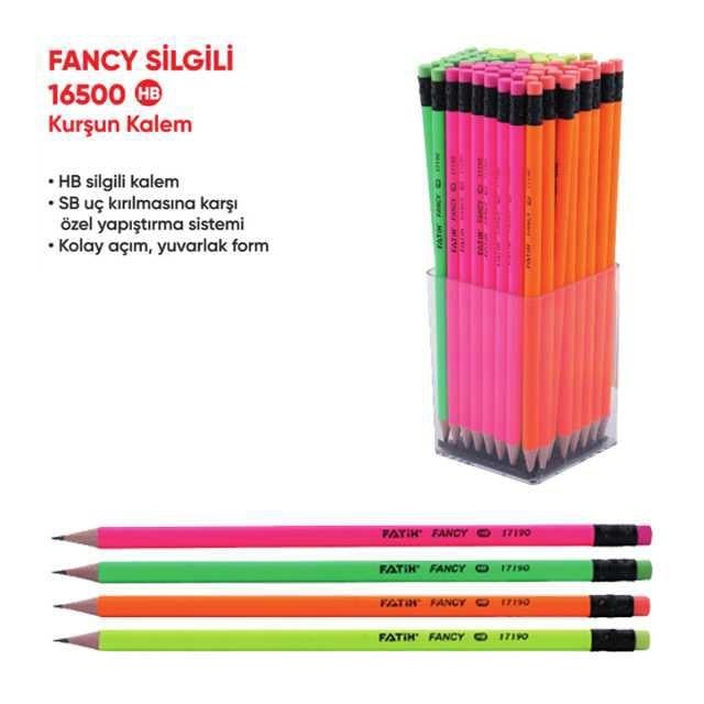 Fancy Silgili Kurşun Kalem 1 Adet