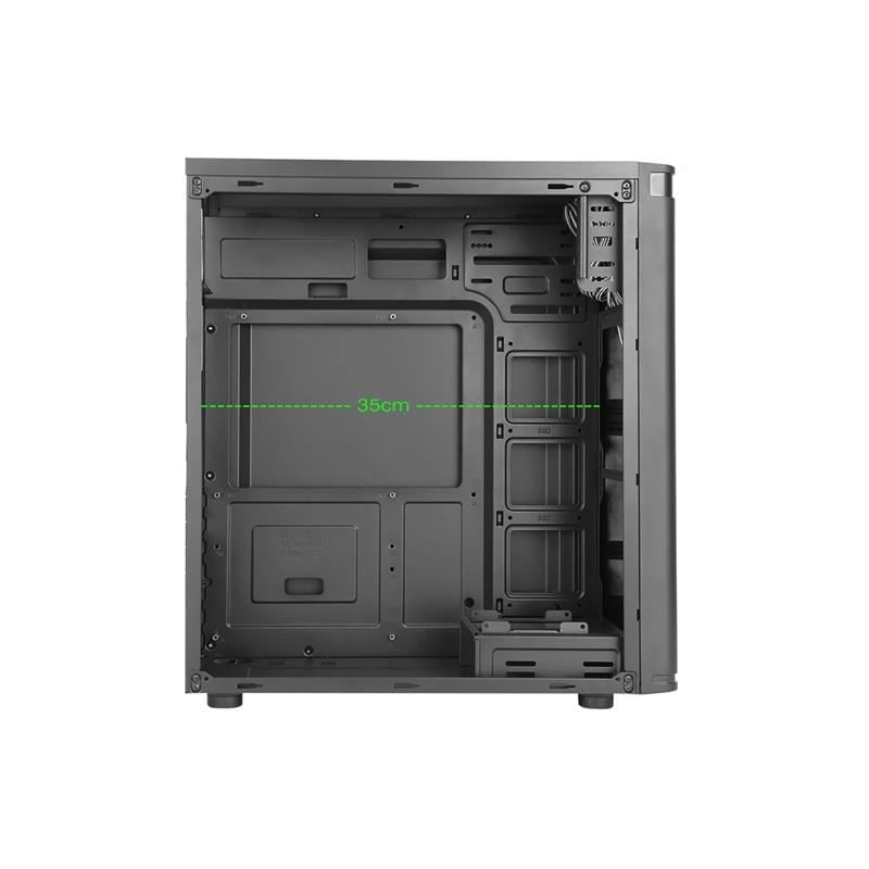 FC-2905B 400W 1X120MM FAN USB 3.0 MİDİ TOWER SİYAH KASA