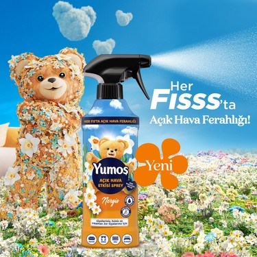 Ferahlama Sağlayan Nergis Sprey Yıkanması Zor Eşyalar için 430 ml