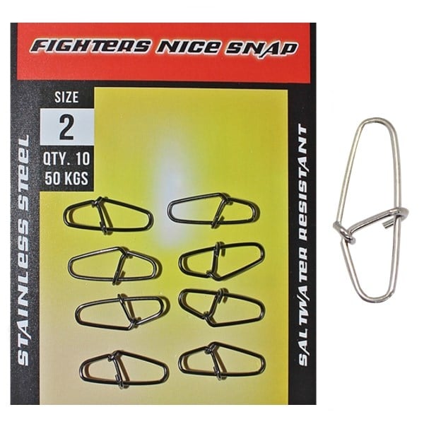 Fighters Nice Snap Klips Rapala Klipsi Paket 10 Adet - NO-0