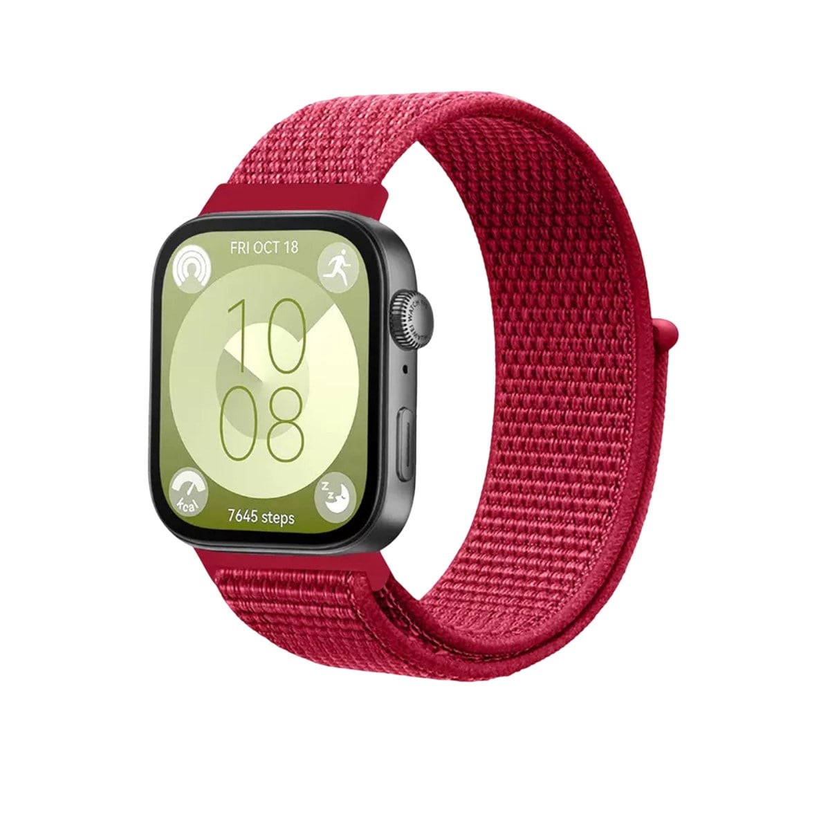 Fit 4 Hasırlı Cırtcırtlı Kordon - Kırmızı