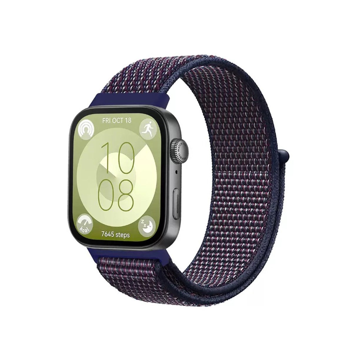 Fit 4 Hasırlı Cırtcırtlı Kordon - Mavi-Beyaz